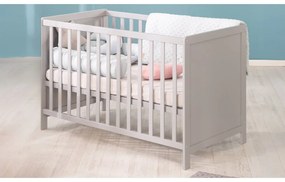 Szürke-szürkésbarna babaágy 60x120 cm Hamburg – Roba