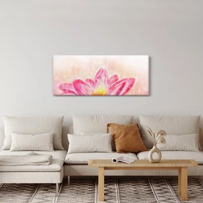 Egy lótuszvirág képe (120x50 cm)