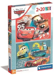 Disney Verdák Ramone 2x20 db-os puzzle Clementoni