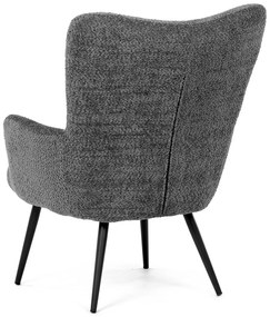 Fülkés fotel GREY2, szürke