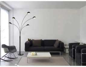 Globo 58228NB - Állólámpa SEYMOUR 5xE14/40W/230V fekete