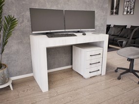 Altero íróasztal (Hófehér kőris) modern