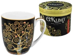 Porcelánbögre 400ml, Klimt: Életfa
