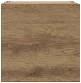 fali TV szekrények 3 db kézműves tölgy szerelt fa