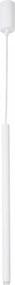 SIGMA LIGHTING 33150 SOPEL Hengeres Függesztett Lámpa Fehér G9 IP20