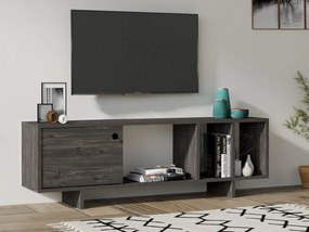 TV asztal/szekrény Nipuvo (antracit) . Akció -18%. 1095548