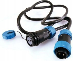 Light Impressions Deko-Light Weipu Hq 12/24/48V csatlakozókábel 2 pólusú kábel