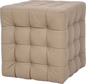 Bump puff - POLY műbőr, taupe R