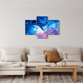 Kép - Űrbálna (90x60 cm)