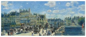 Kép - Auguste Renoir, Pont Neuf, Paris, reprodukciók (120x50 cm)