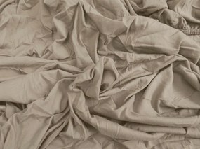 Jersey lepedő világosbarna 90 x 200 cm