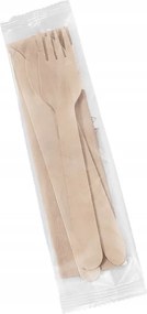 Öko fa evőeszköz készlet [villa, kés, kanál]