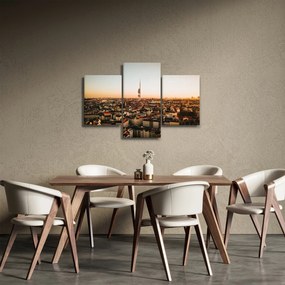 Naplemente Zizkov felett (90x60 cm)