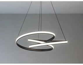 LED dimmelhető kábeles csillár LED/85W/230V 3000-6500K átm. 49 cm + távirányító