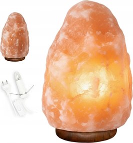 Himalája só Sólámpa XL 25-30KG Ionizátor Lámpa Természetes Sótömb
