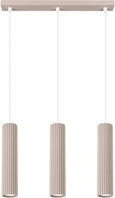 Szürkésbarna fém függőlámpa Gleam – Sollux