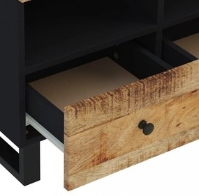 tömör mangófa TV-szekrény 70 x 33 x 46 cm