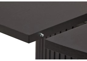 Kerek bővíthető étkezőasztal tölgyfa dekorral ø 115 cm Malaga – Bonami Selection