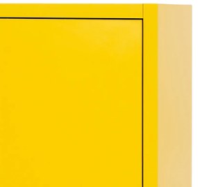 Boxie 1 ajtós fali szekrény 40x40x37 cm sárga