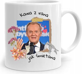 Donald Tusk Bögre Platform Kávé Reggel Ajándék fényképes nyomtatással