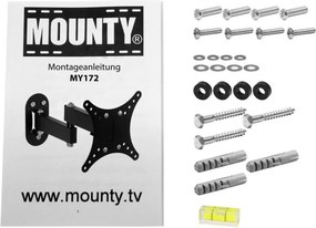 MOUNTY Fali tartó LCD TV-re 30"