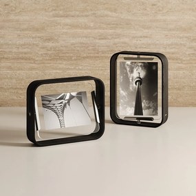 Fekete fa álló képkeret 19x24 cm Bellwood – Umbra