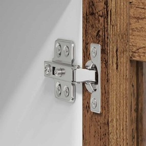 Függő szekrény Riga 2 pcs Öreg fa 60 x 31 x 40 cm Faanyag