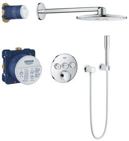 Grohe SmartControl zuhany készlet beépített termosztáttal króm 34709000