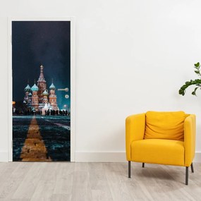 Fotótapéta ajtóra - Épület Oroszországban (95x205cm)