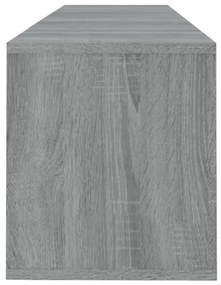 szürke sonoma színű szerelt fa TV-szekrény 120x30x40,5 cm