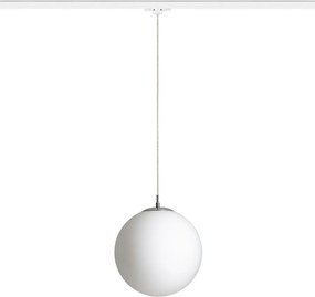 RENDL LUNA 30 háromáramkörös sínre opálüveg/króm 230V LED E27 15W