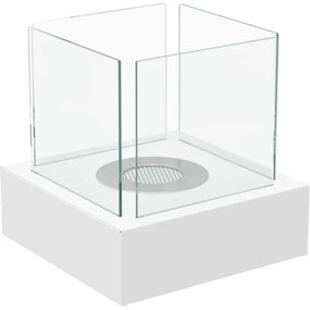 BIO kandalló TANGO3 30,3x30 cm, 1 kW, fehér, TANGO3/BIALY/TUV