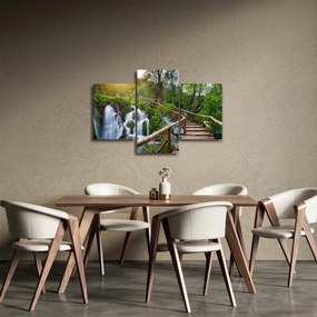 Kép - Plitvicei-tavak (90x60 cm)