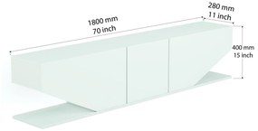 TV asztal/Szekrény Digina (fehér)  . 1102075