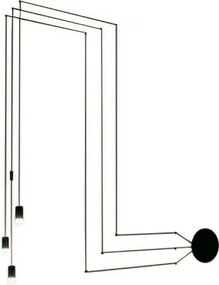 King Home FLUSSO WALL JD0032-3W Fali lámpa 1x3W/G9 3000K 240LM IP20