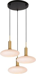 LUCIDE 25413-13-02 SINGALA Többágú Függesztett Lámpa Arany E27 IP20