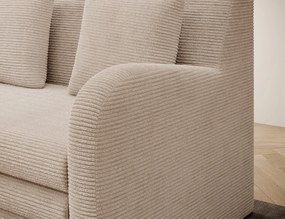 Bézs 2 személyes kanapé ARIO JARELL, kihúzható