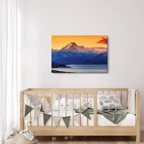 Kép - Pukaki-tó (90x60 cm)