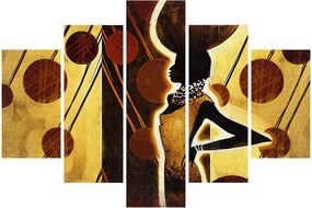 Egy ősi művészeti festmény képe (150x105 cm)