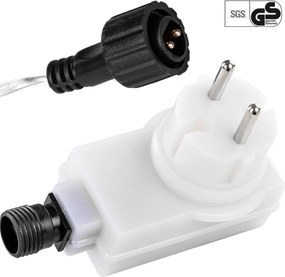 VOLTRONIC® Fényfüzér 5 m 50 LED hideg fehér vezérlő