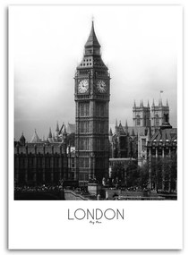 Gario Vászonkép London - Big Ben Méret: 60 x 90 cm