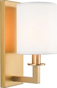 Cosmolight modern fali lámpa lille sárgaréz cosw01906br-wh