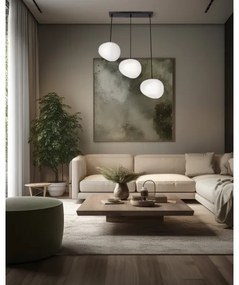 Csillár zsinóron STONES 3xE27/40W/230V