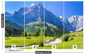 Fotótapéta panoráma az Alpok 104x70 cm