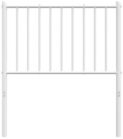 fehér fém fejtámla 80 cm