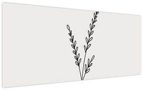 Kép - rét virág N⁰2 (120x50 cm)