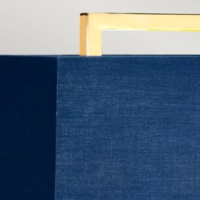 Elstead CROSS-TL - Asztali lámpa CROSS 1xE27/60W/230V arany/kék