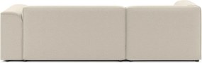 Bézs sarokkanapé (bal oldali-heverő résszel) Merid – Ropez