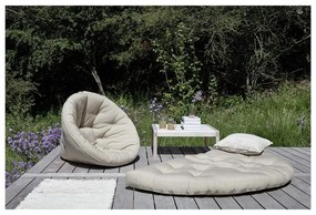 Design OUT™ Nido White kinyitható fehér kültéri fotel - Karup Design