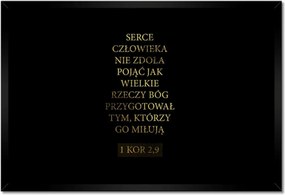 Poszterek keretben 60x40 Biblia Szent idézetek